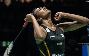 Pusarla Venkata Sindhu in ecstasy after claiming gold in BWF World Badminton Championships